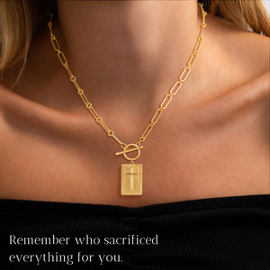 The Dainty Nail Cross Necklace