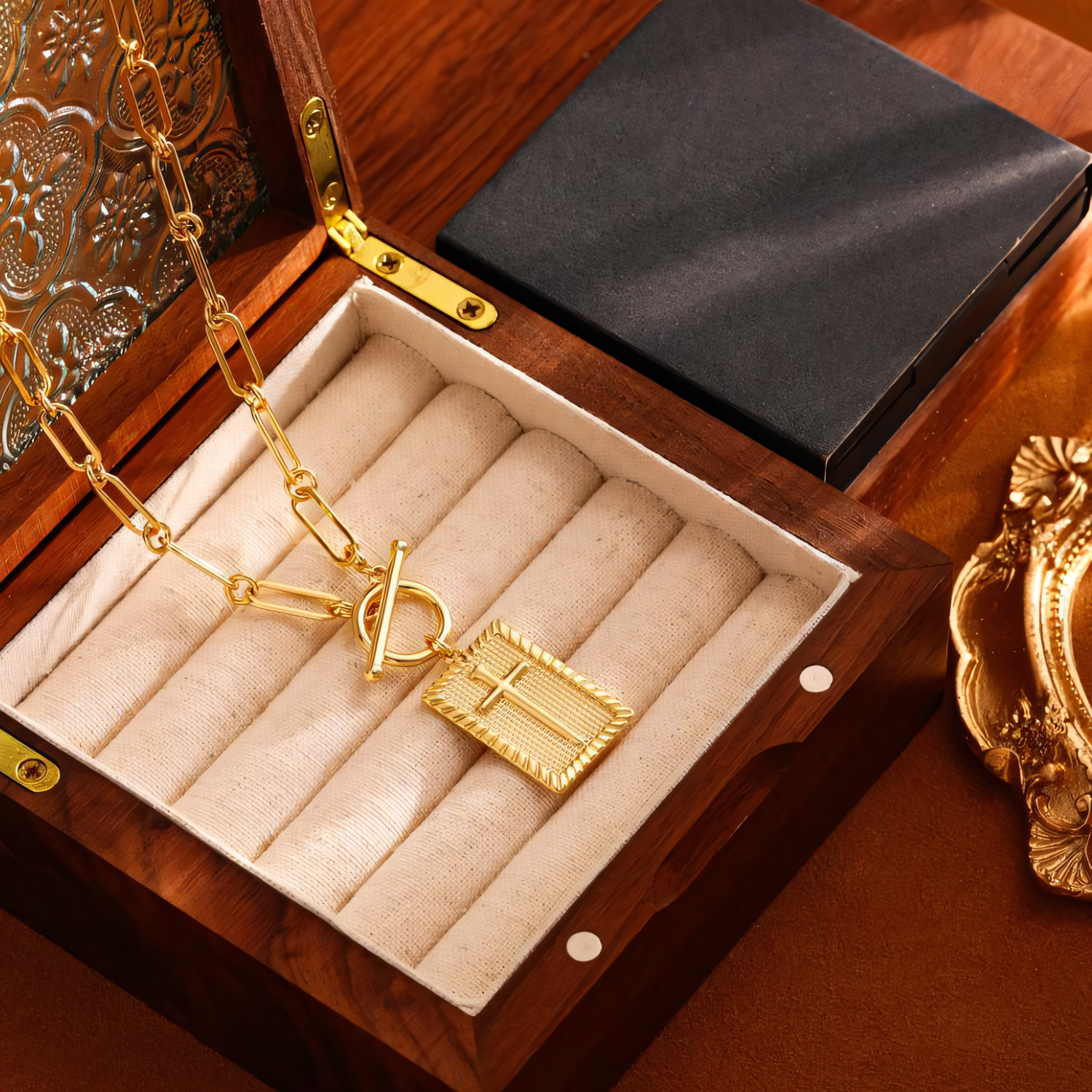The Dainty Nail Cross Necklace