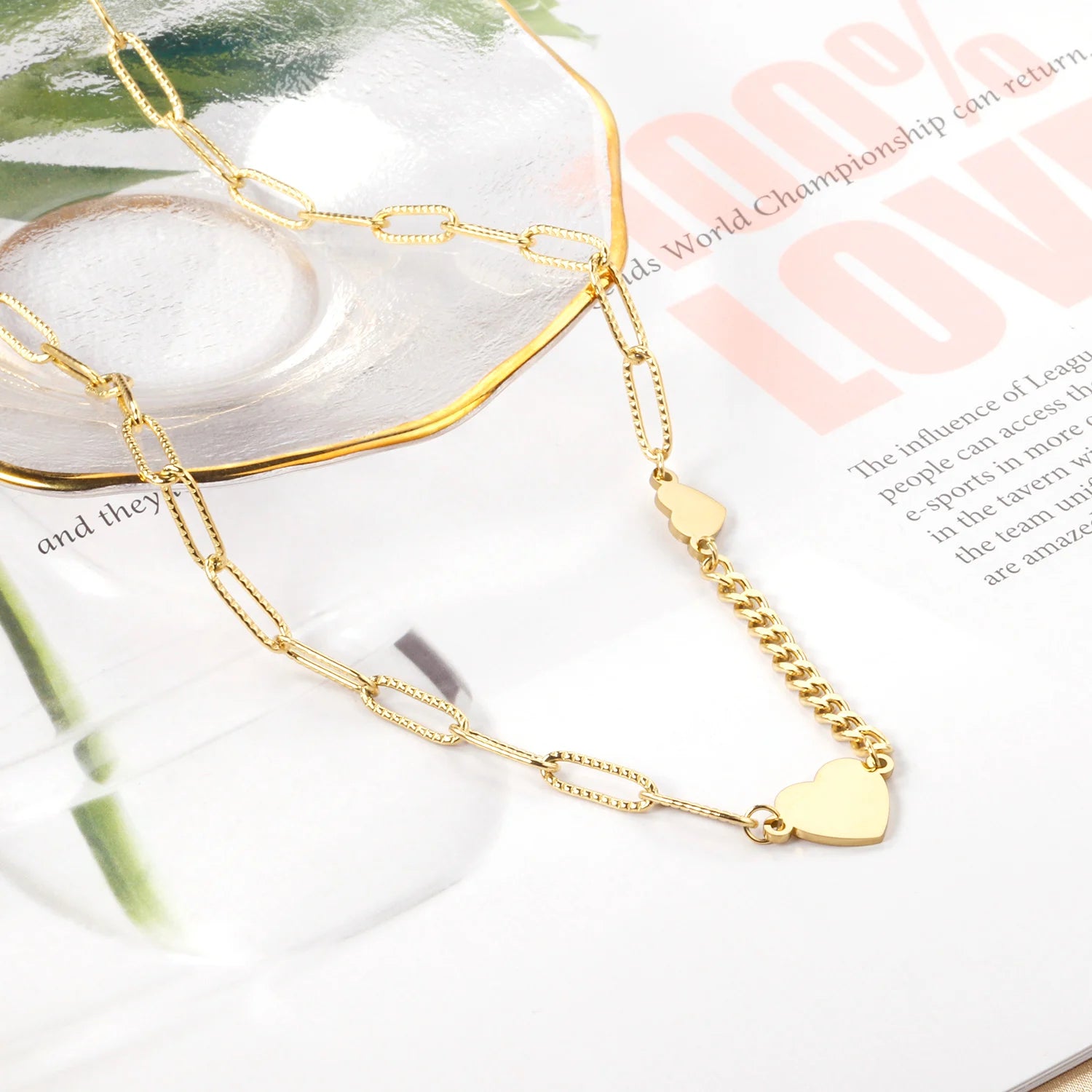 Funky Heart Necklace