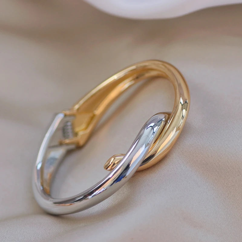 Bangles Design Round Simple Simple Round Open Bangle 2.0 – Huenaut