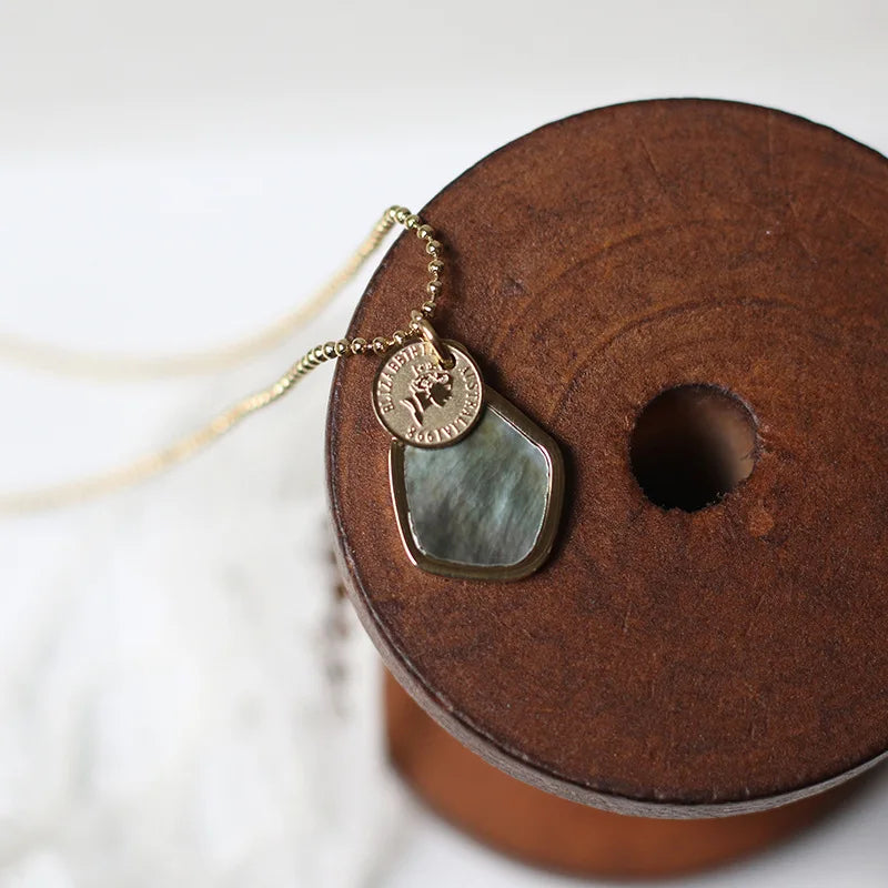 Shell Portrait Necklace