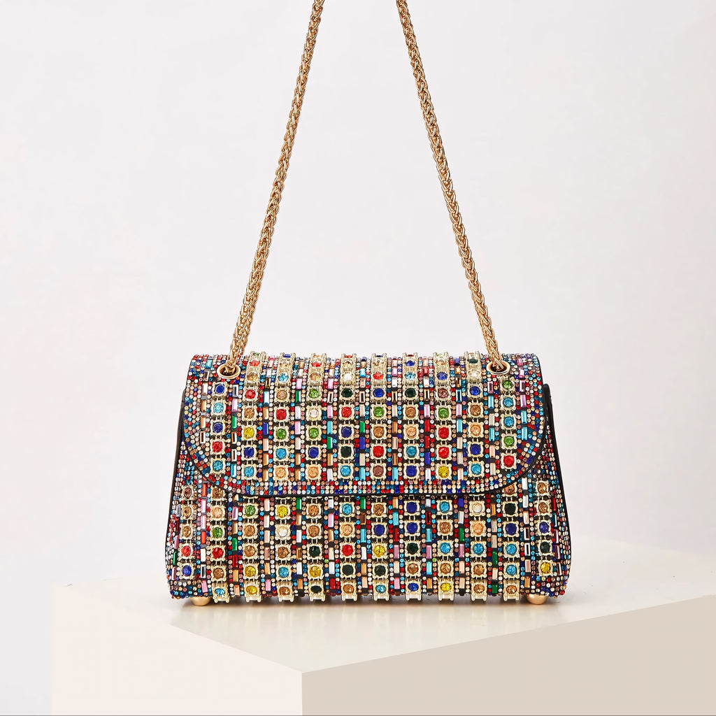 Mosaic Jewel Evening Bag