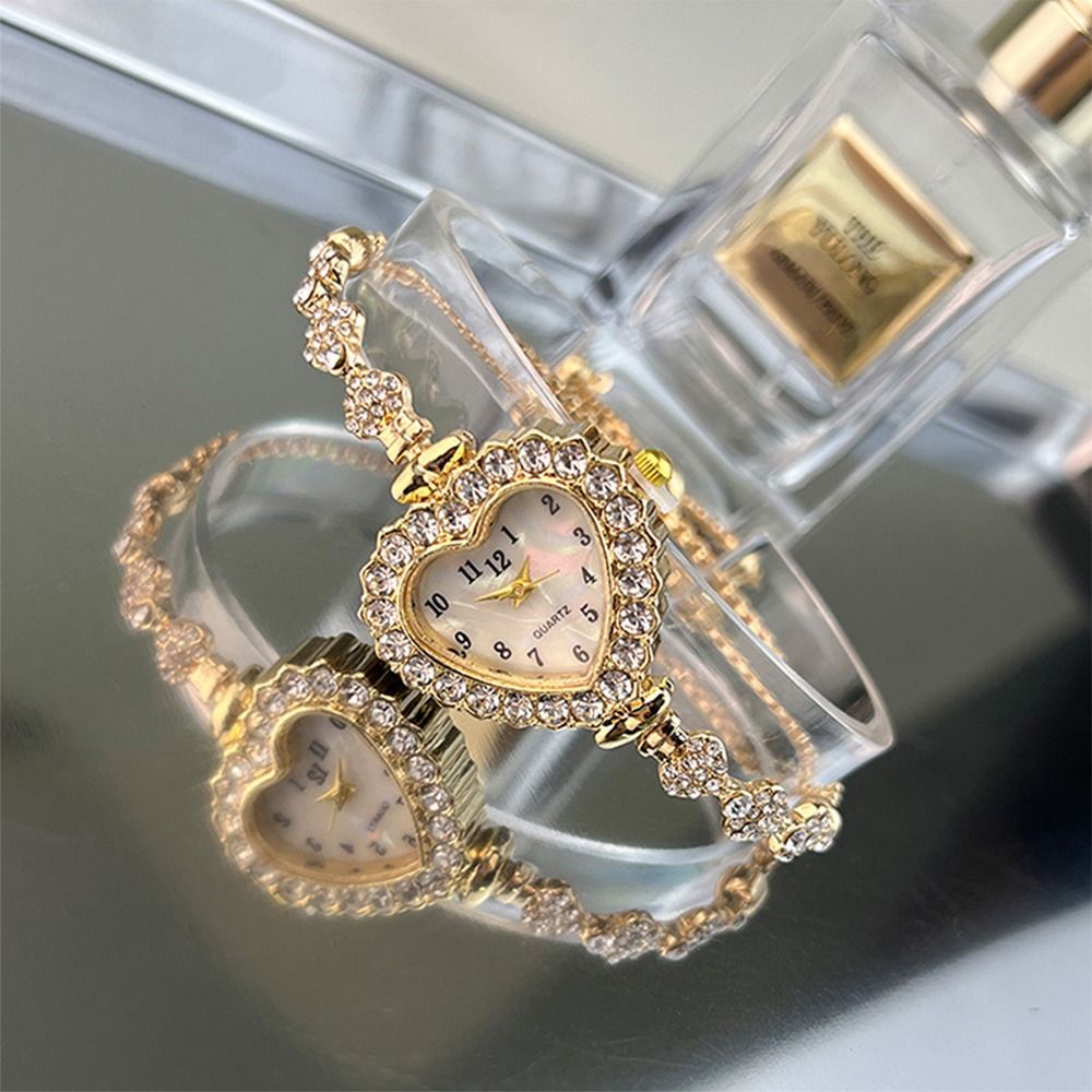 Heart Rhinestone Watch