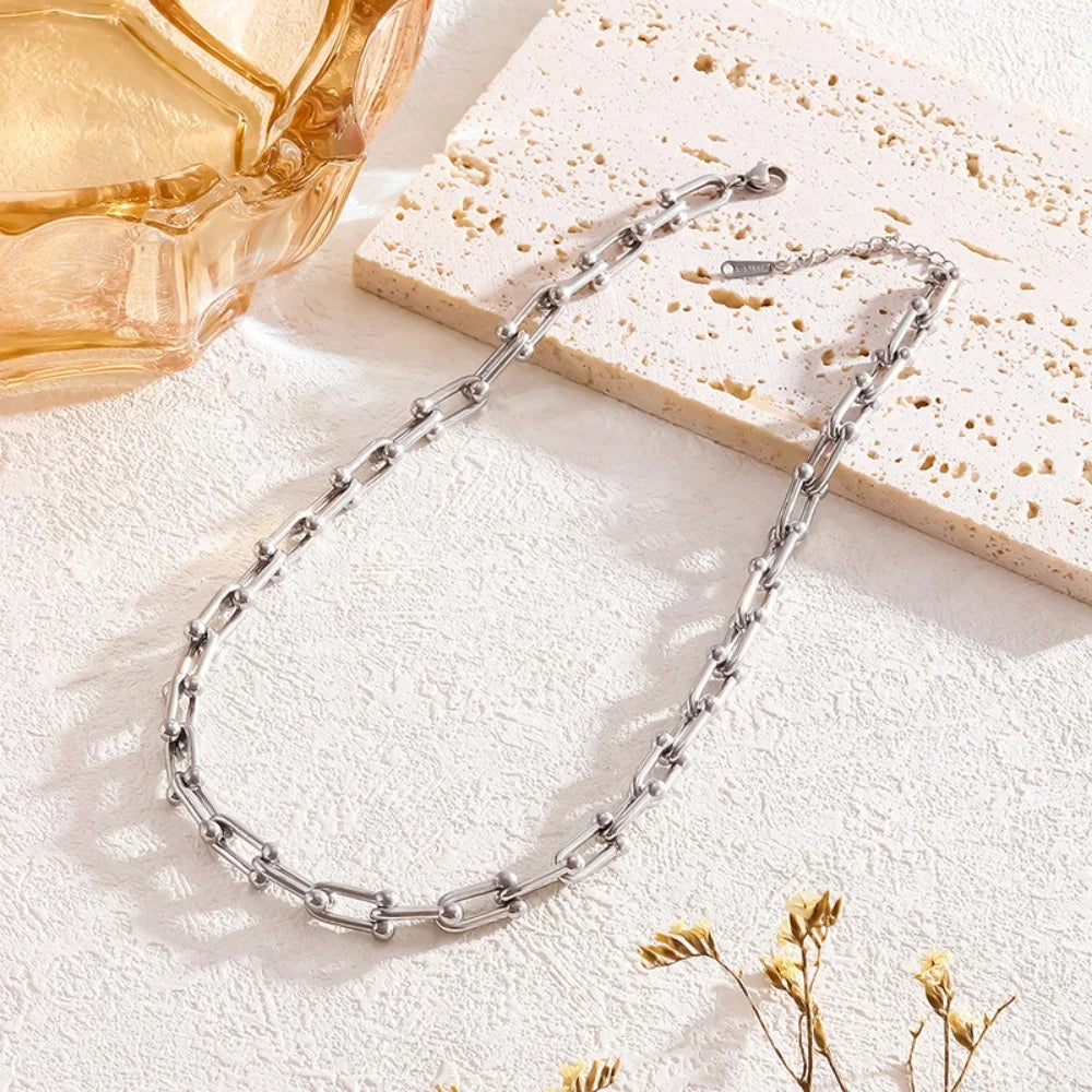 Thick Chain Jewelry Set