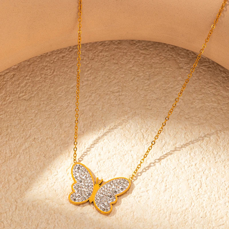 Fashion Butterfly Jewelry Set