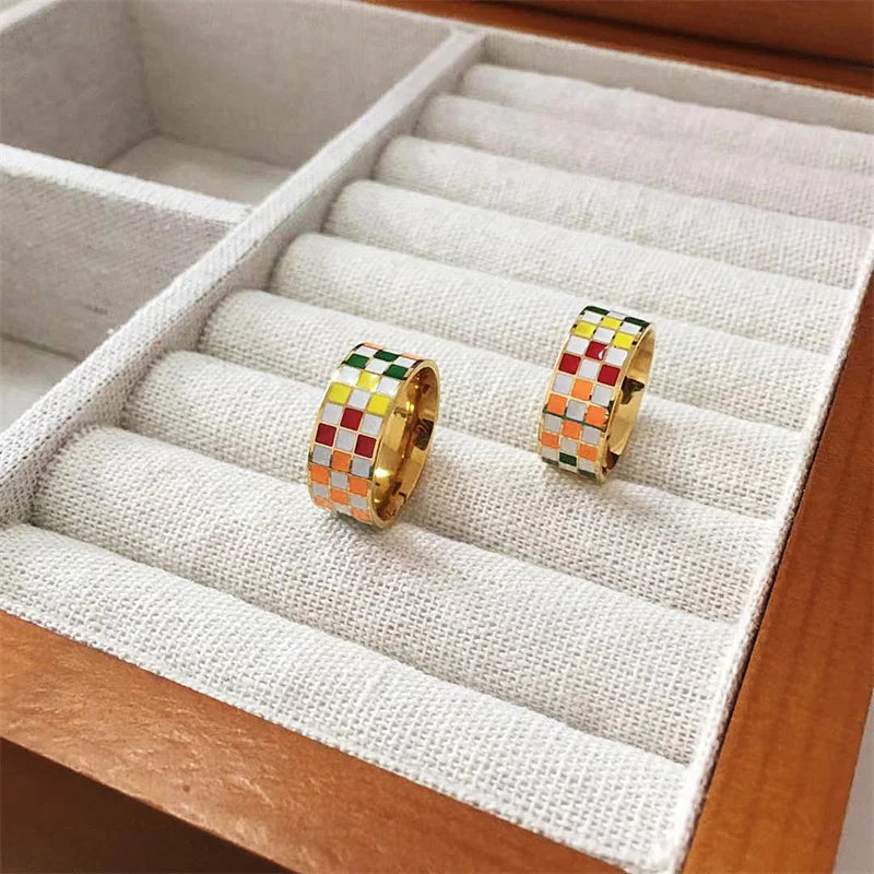 Colorful Tile Ring