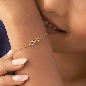 Dual Infinity Bracelet/Anklet
