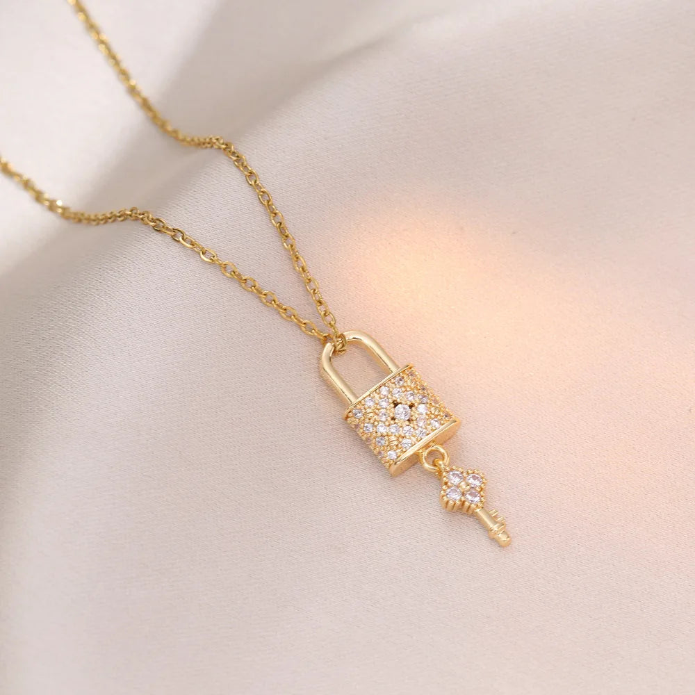 Lock & Key Necklace