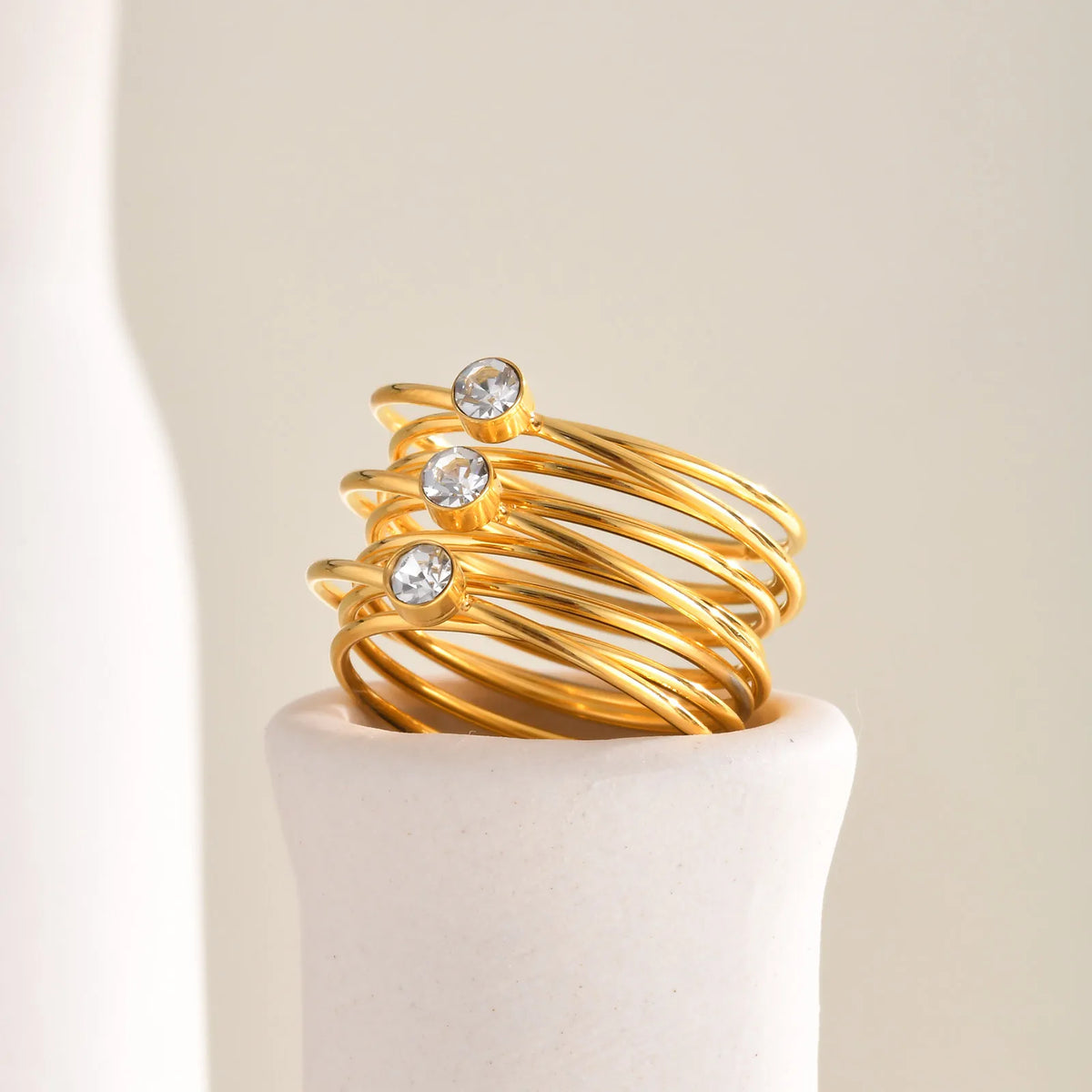 Multilayer Rings Multilayer Line Ring – Huenaut