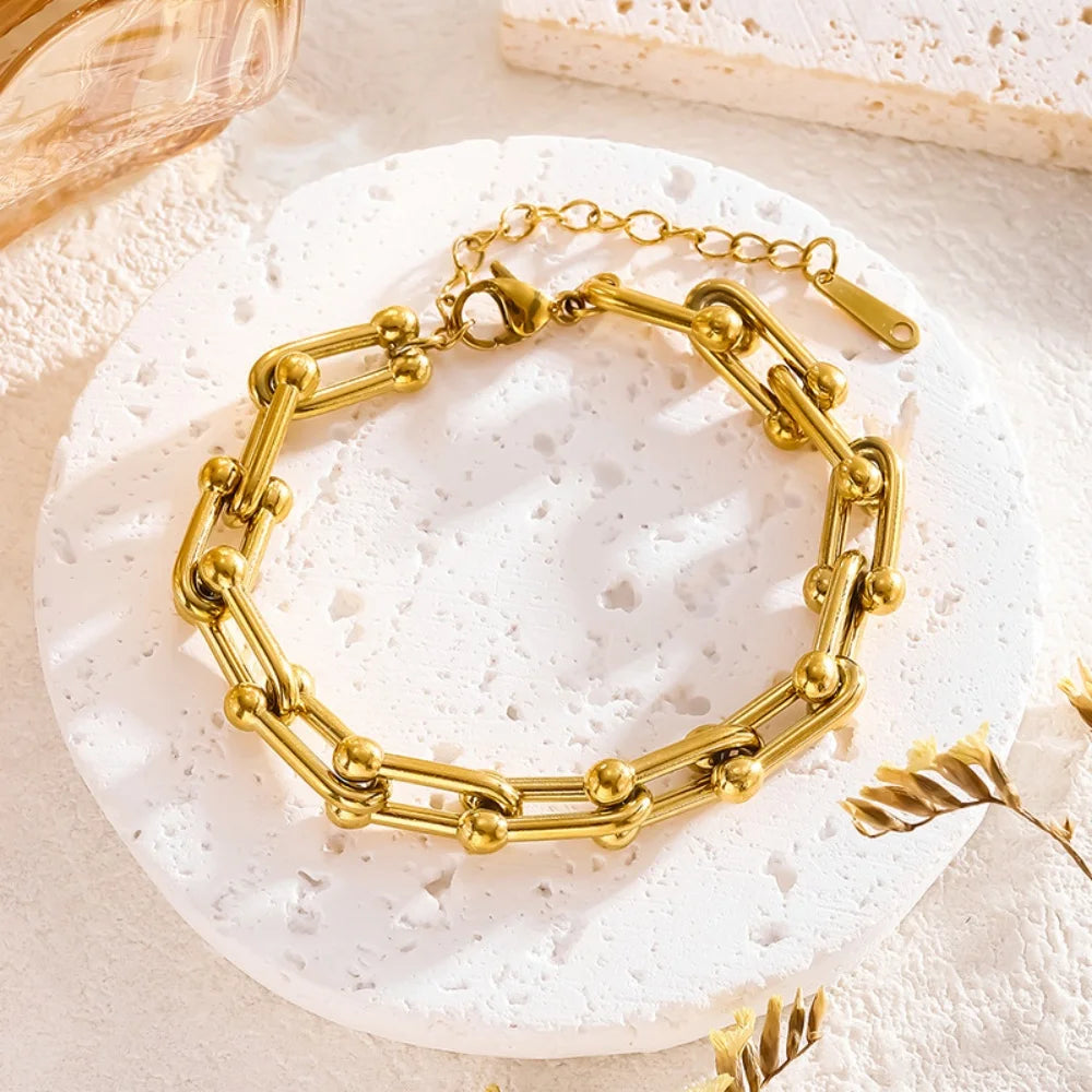 Thick Chain Jewelry Set