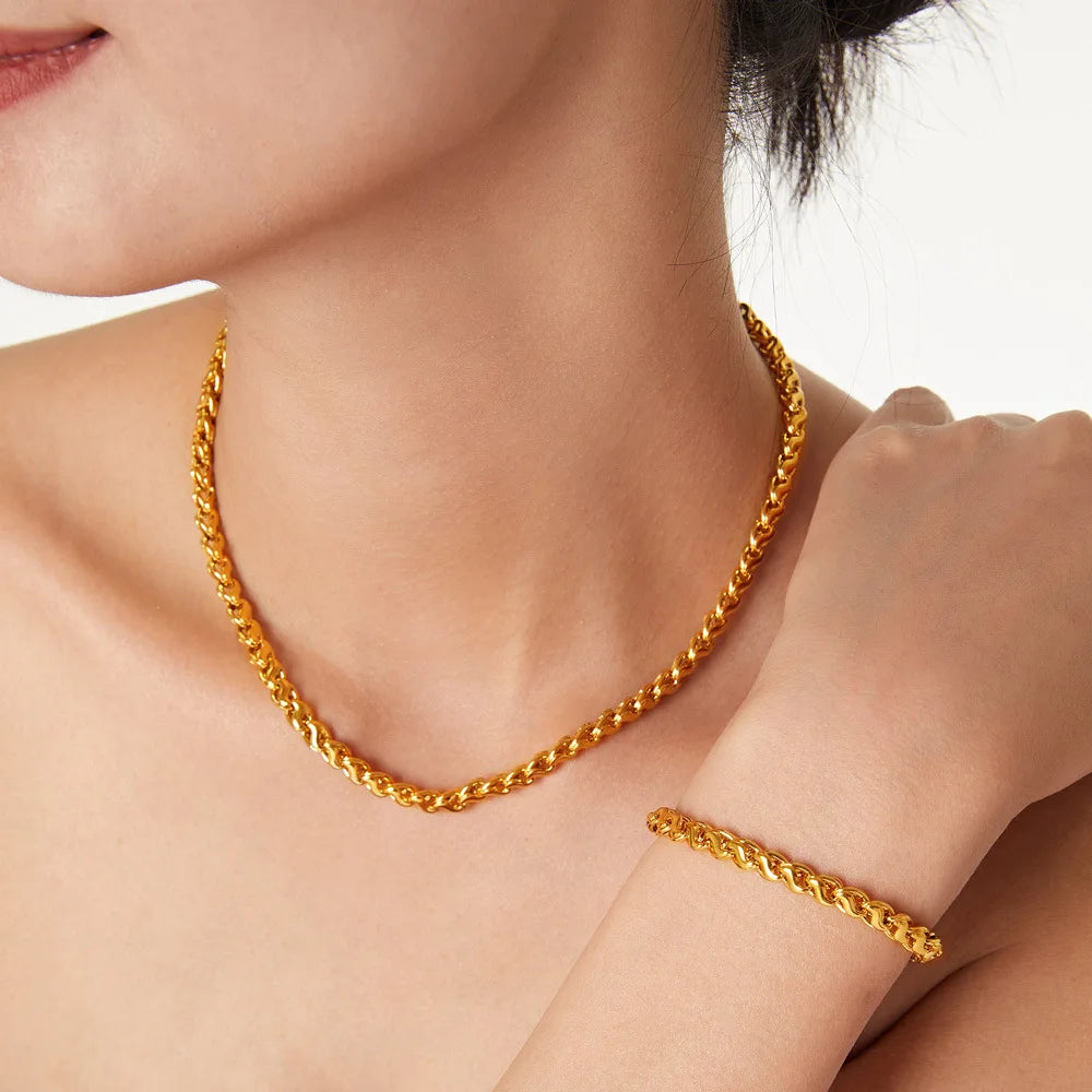 Trendy Fashion Jewelry Set