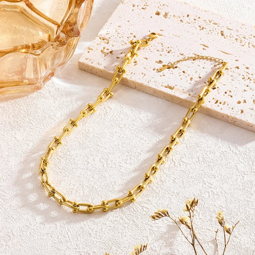 Thick Chain Jewelry Set