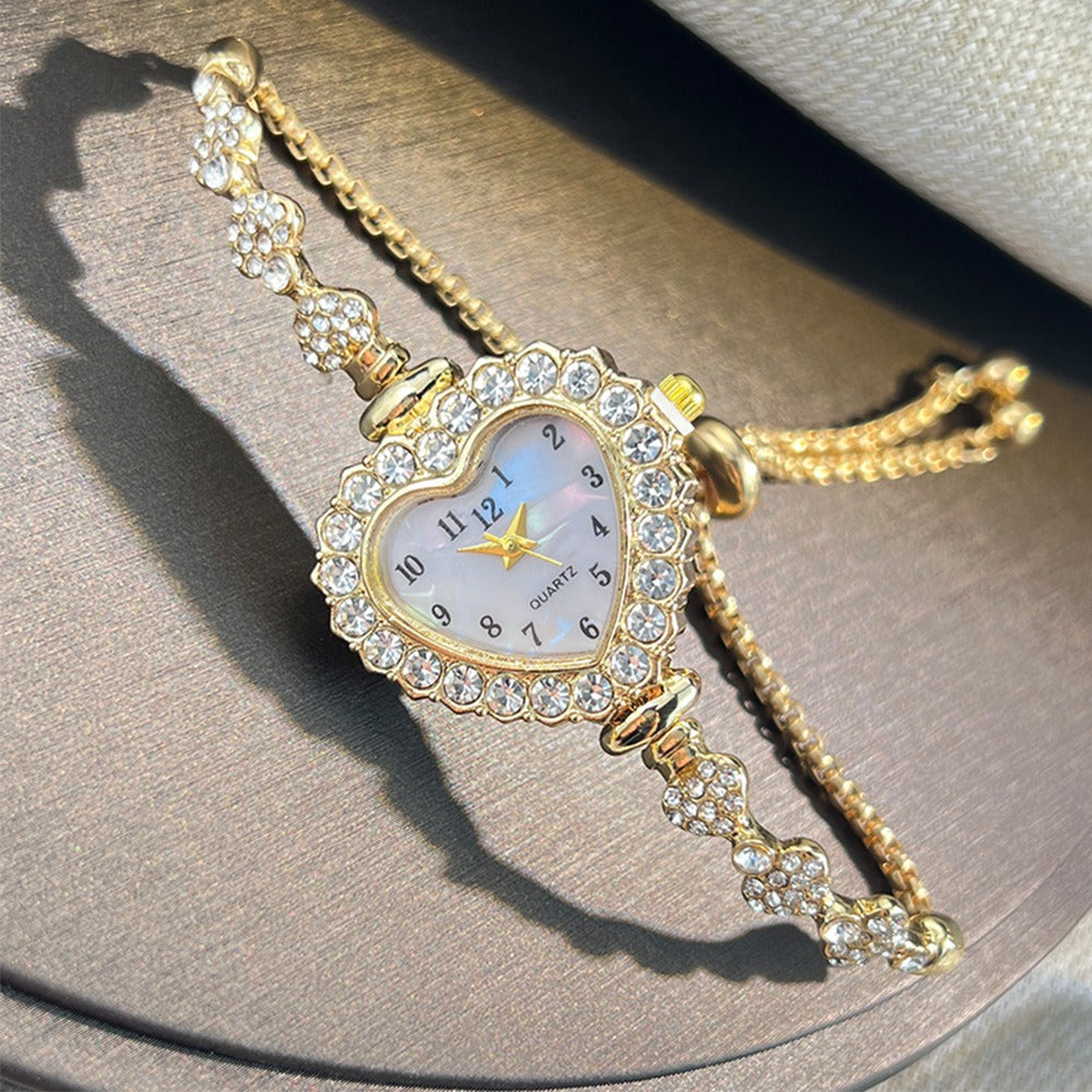 Heart Rhinestone Watch
