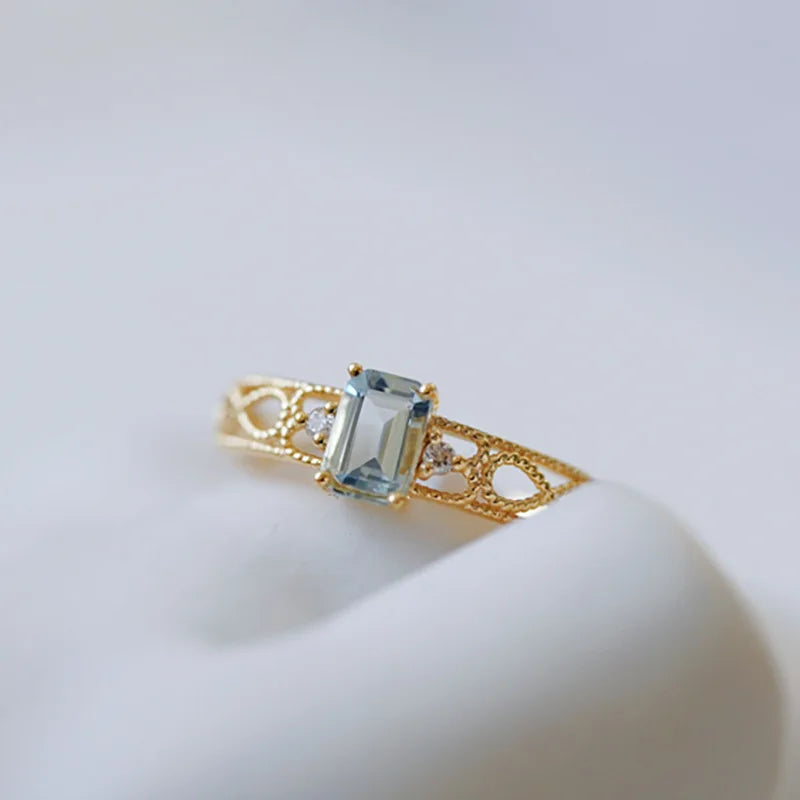 Elegant Infinity Gem Ring