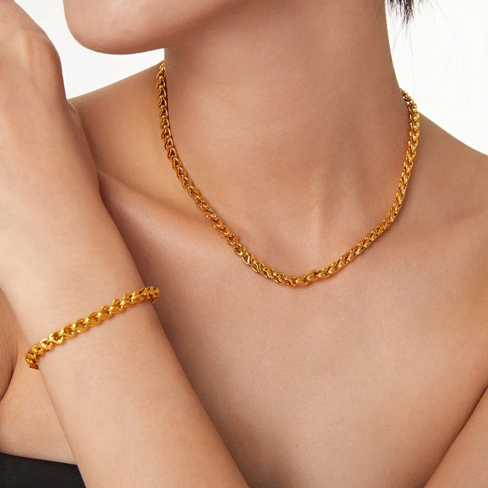Trendy Fashion Jewelry Set