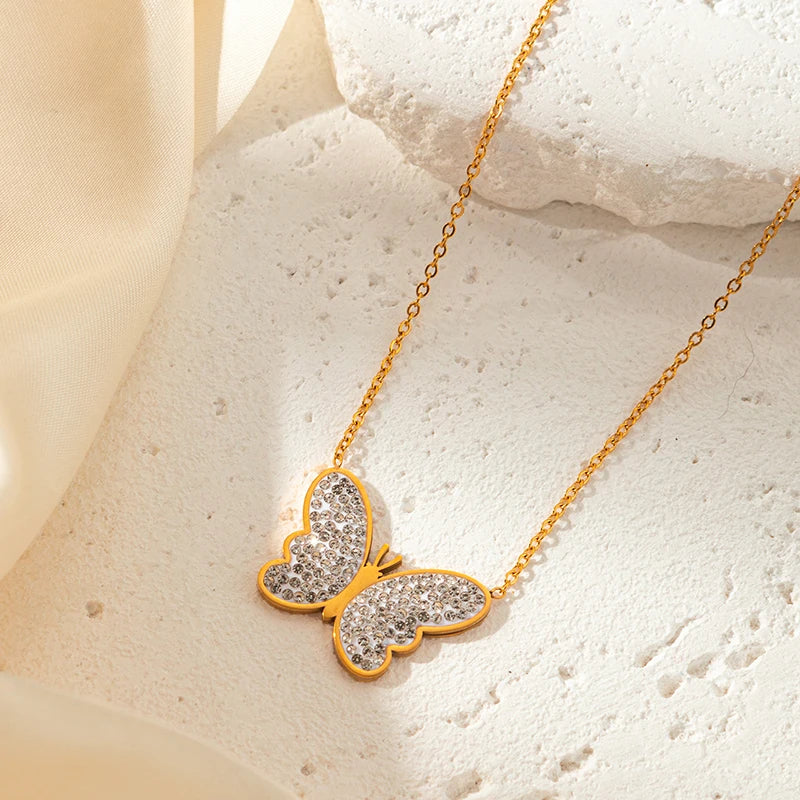 Fashion Butterfly Jewelry Set