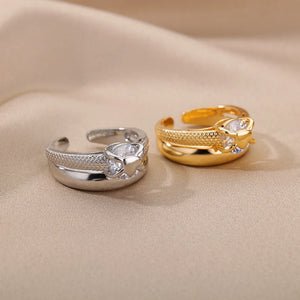 18k Golden Radiance Ring