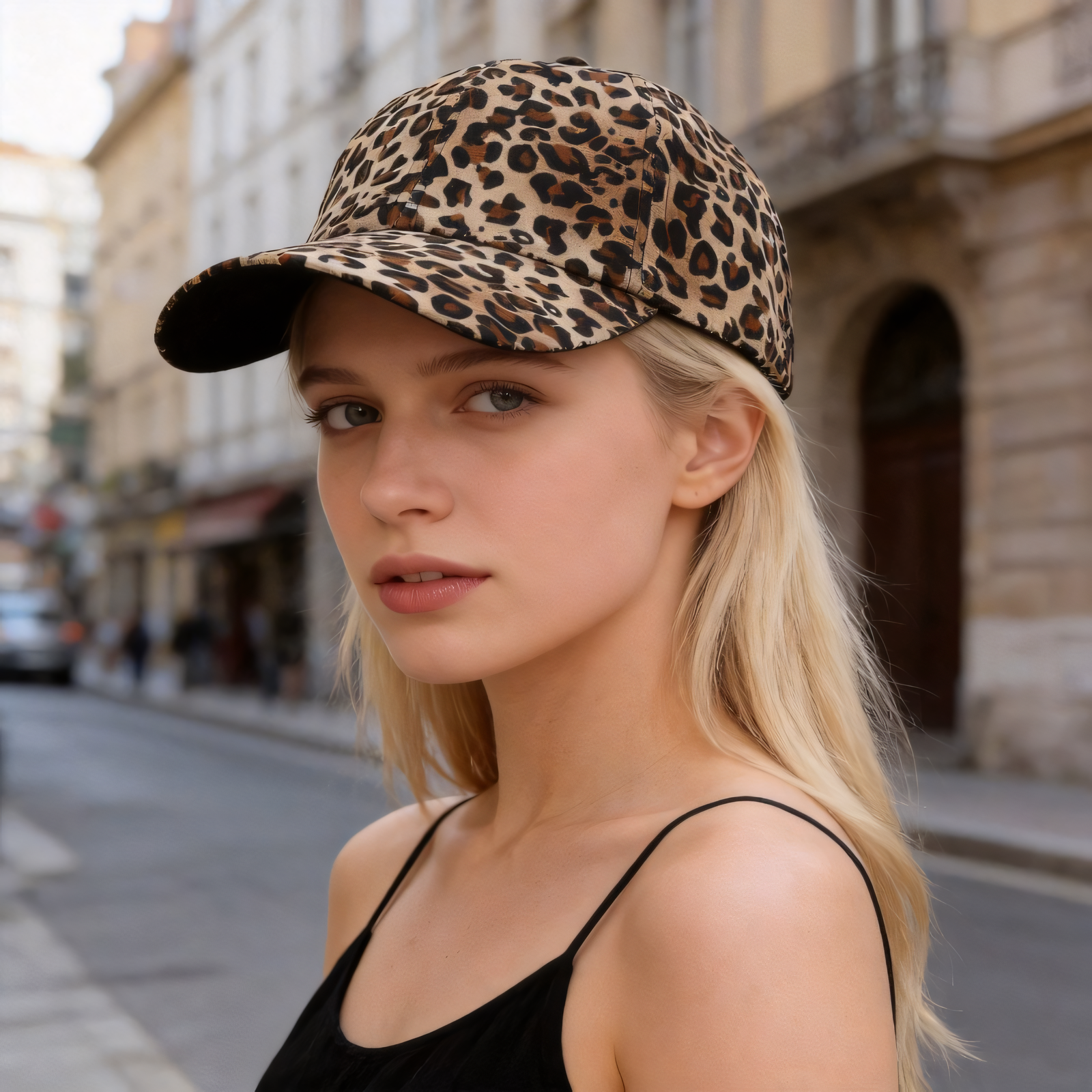 2 PACK Trendy Leopard Print Cap
