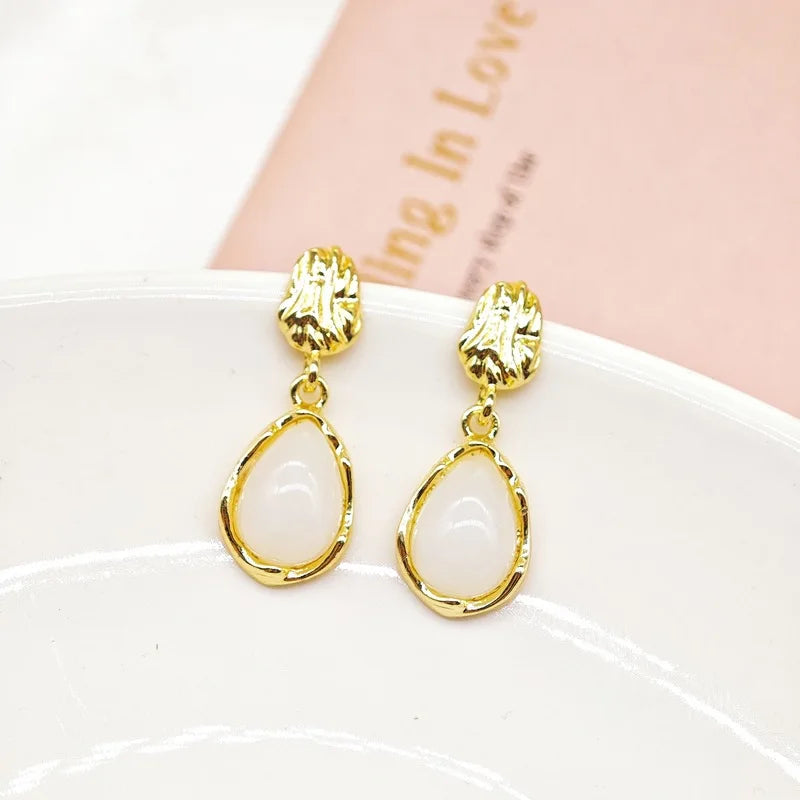 Irregular Water Drop Earrings