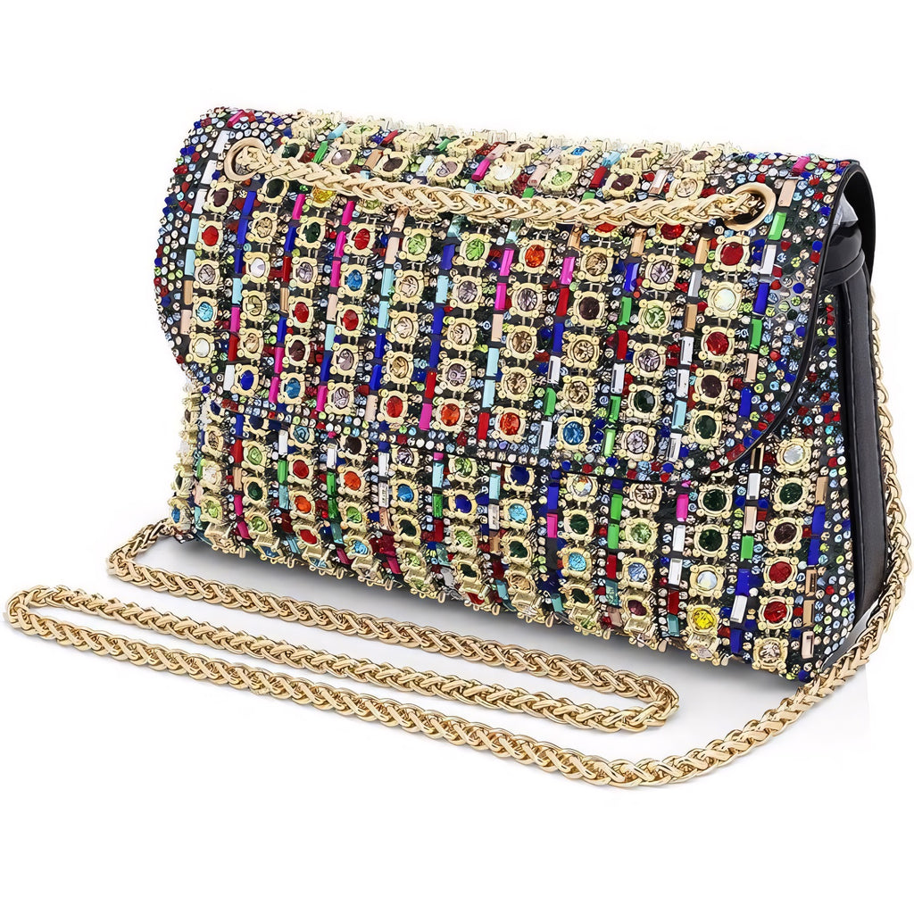 Mosaic Jewel Evening Bag