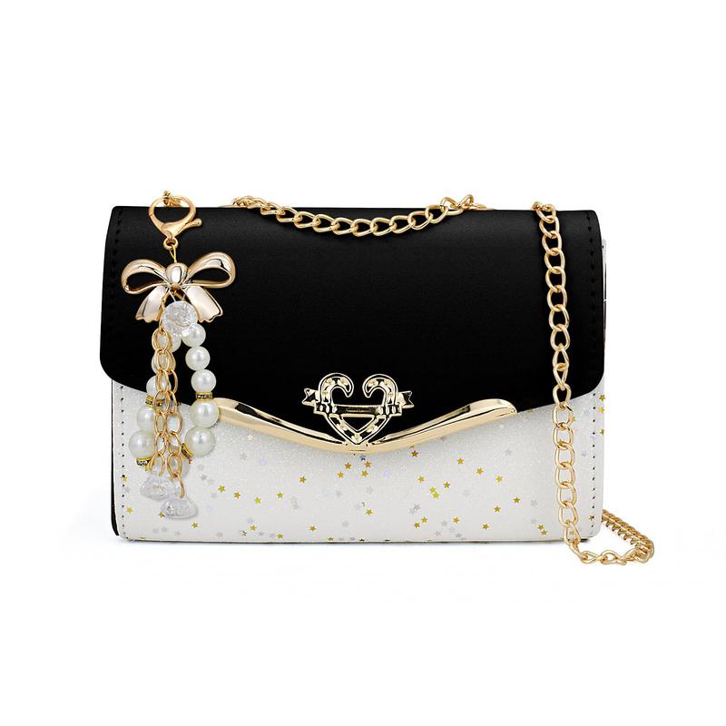 Sweetheart Pearl Charm Bag