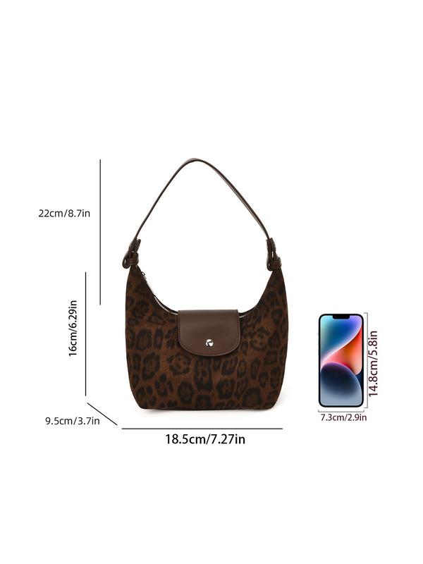 Suede Hobo Shoulder Bag
