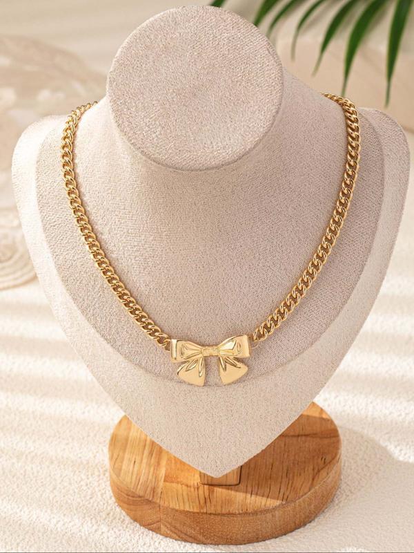 Bow Chain Necklace
