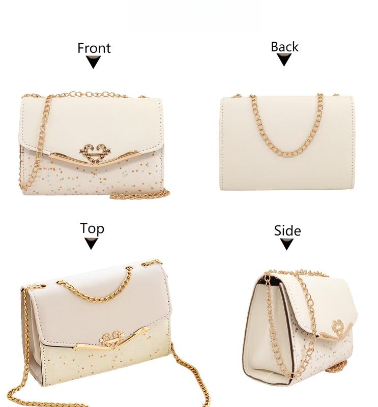 Sweetheart Pearl Charm Bag