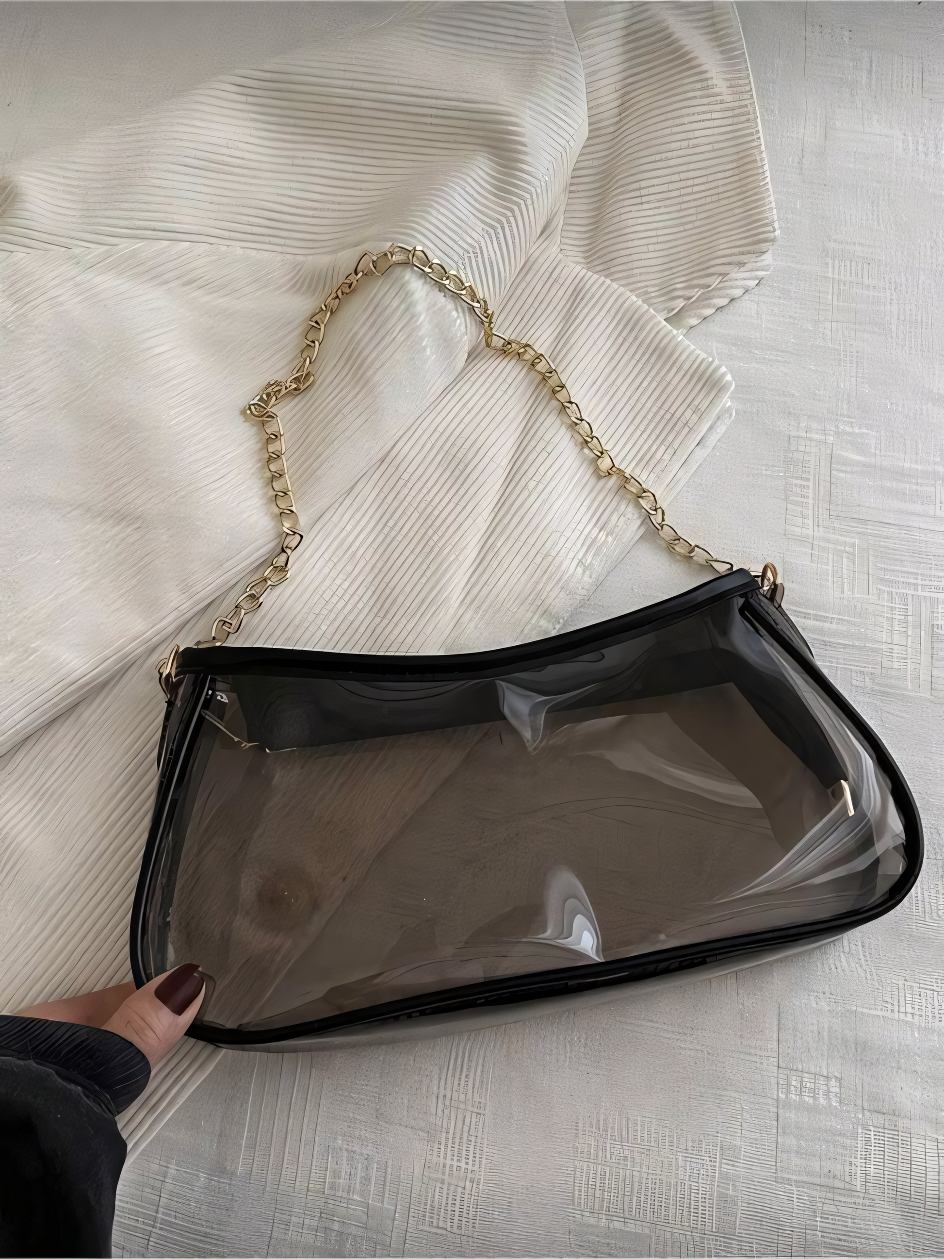 Transparent Crossbody Bag