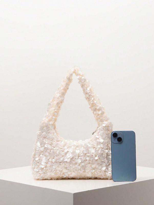 Sequin Shoulder Bag