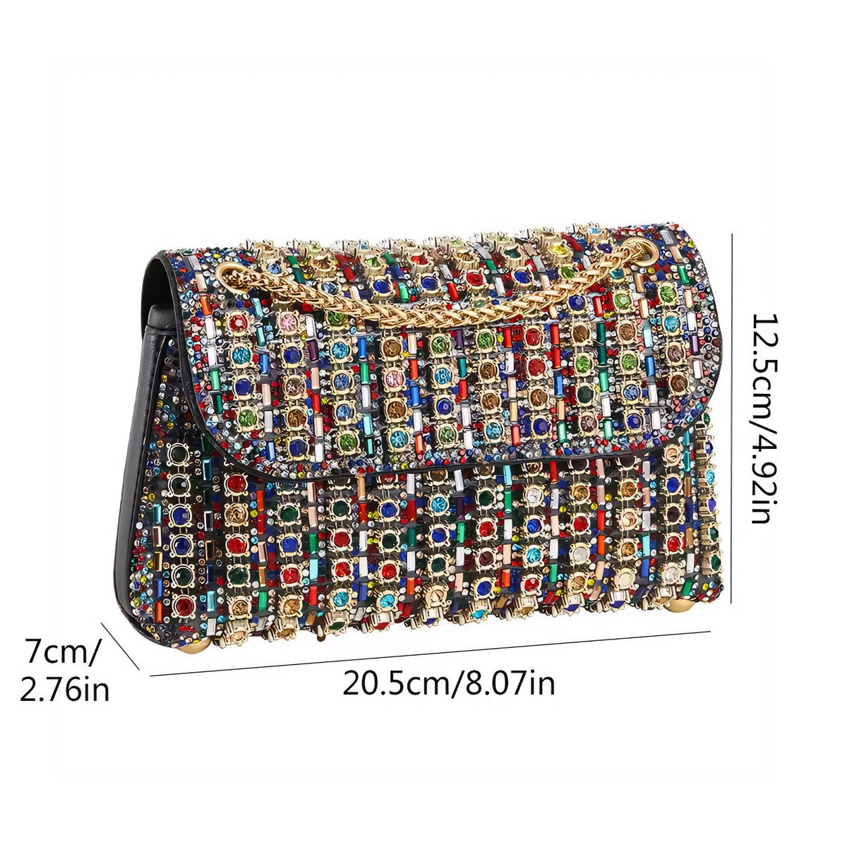 Mosaic Jewel Evening Bag