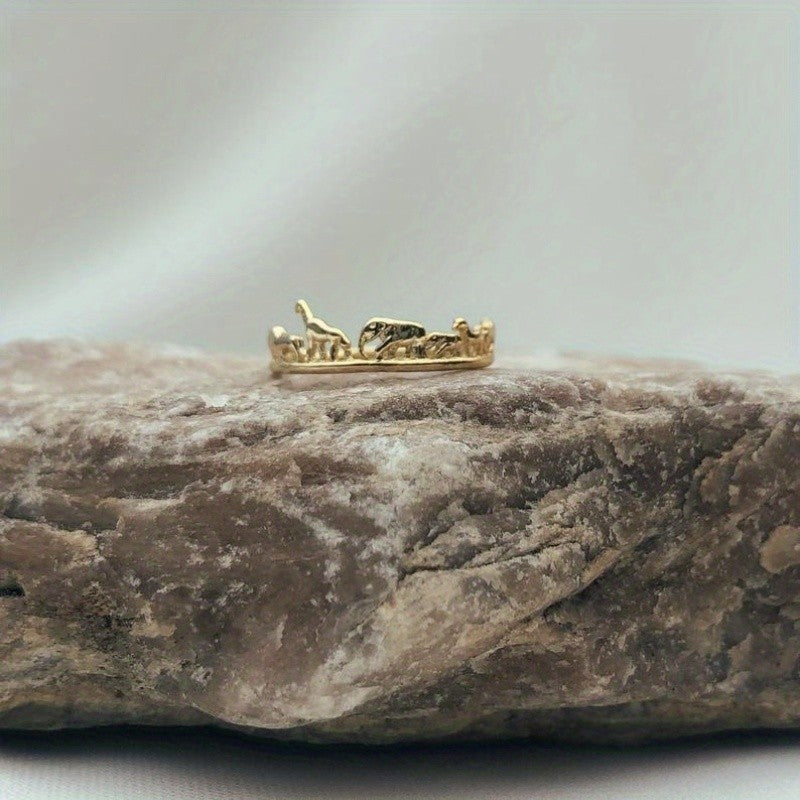 18k Cute Animal Ring