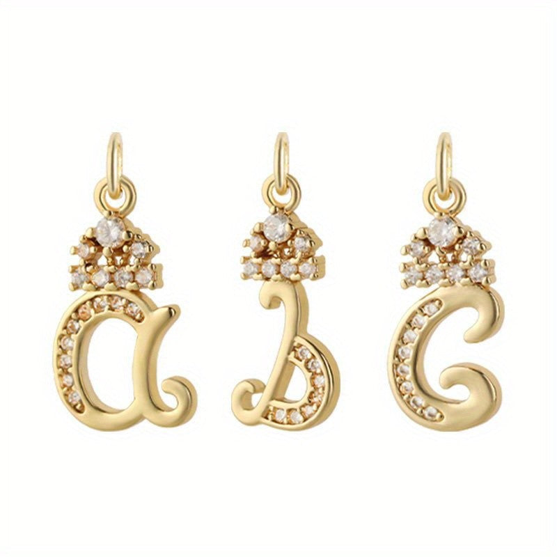 18k Dainty Initial Necklace
