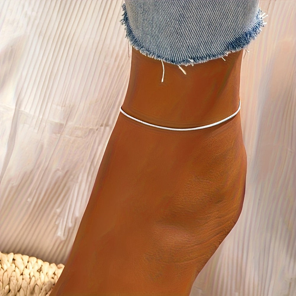 Minimal Adjustable Anklet