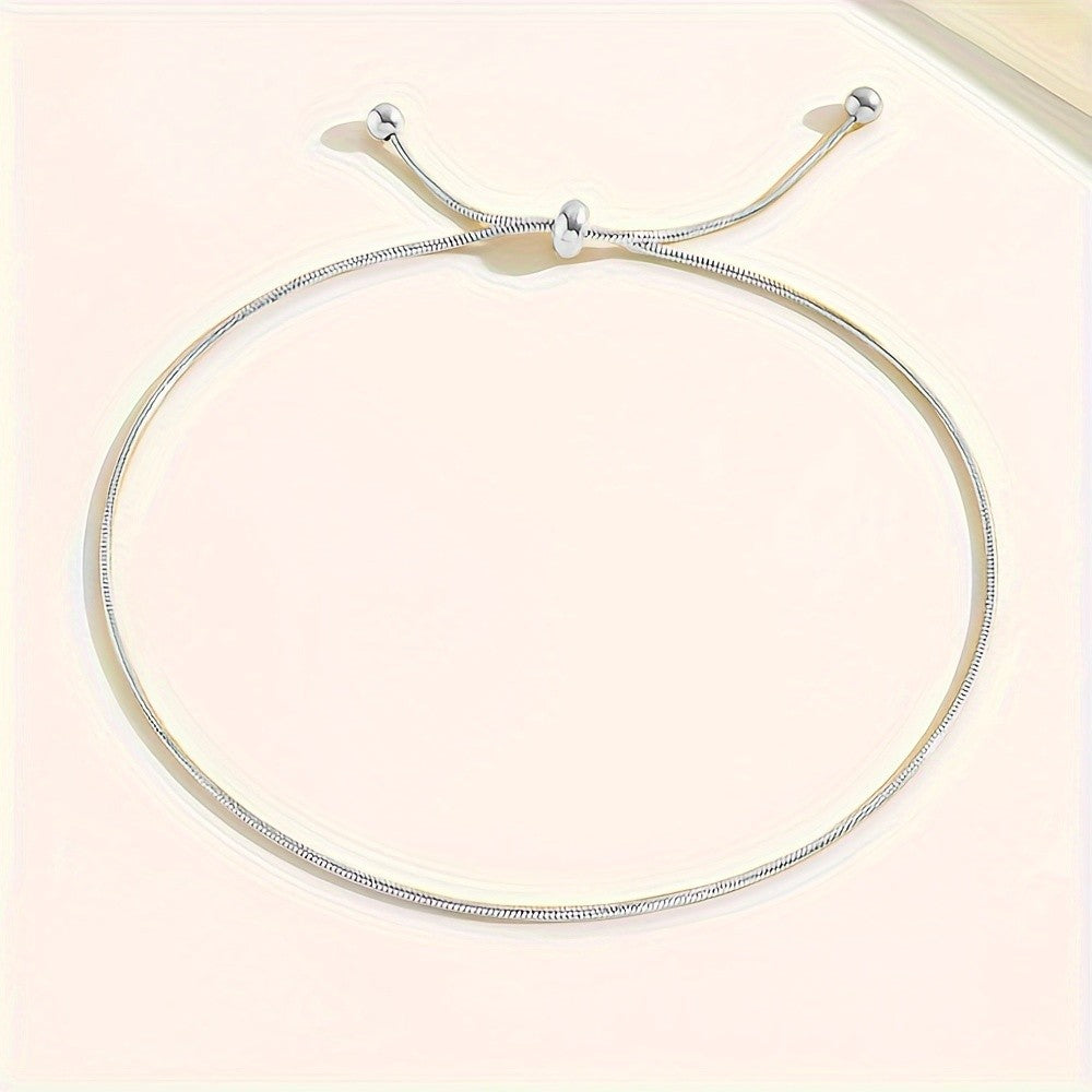 Minimal Adjustable Anklet
