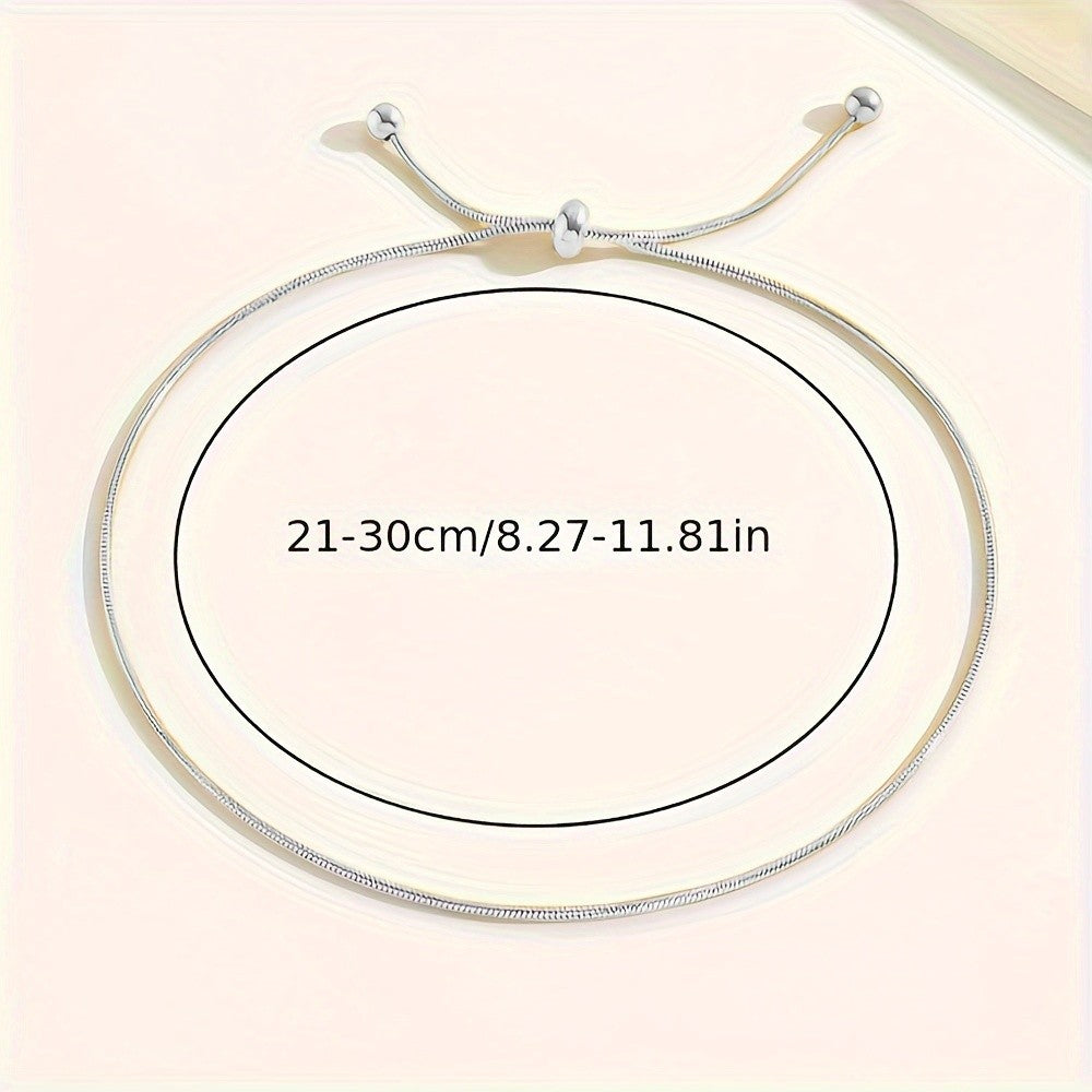Minimal Adjustable Anklet