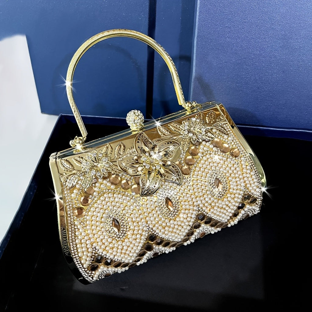 Elegant Rhinestone Evening Clutch
