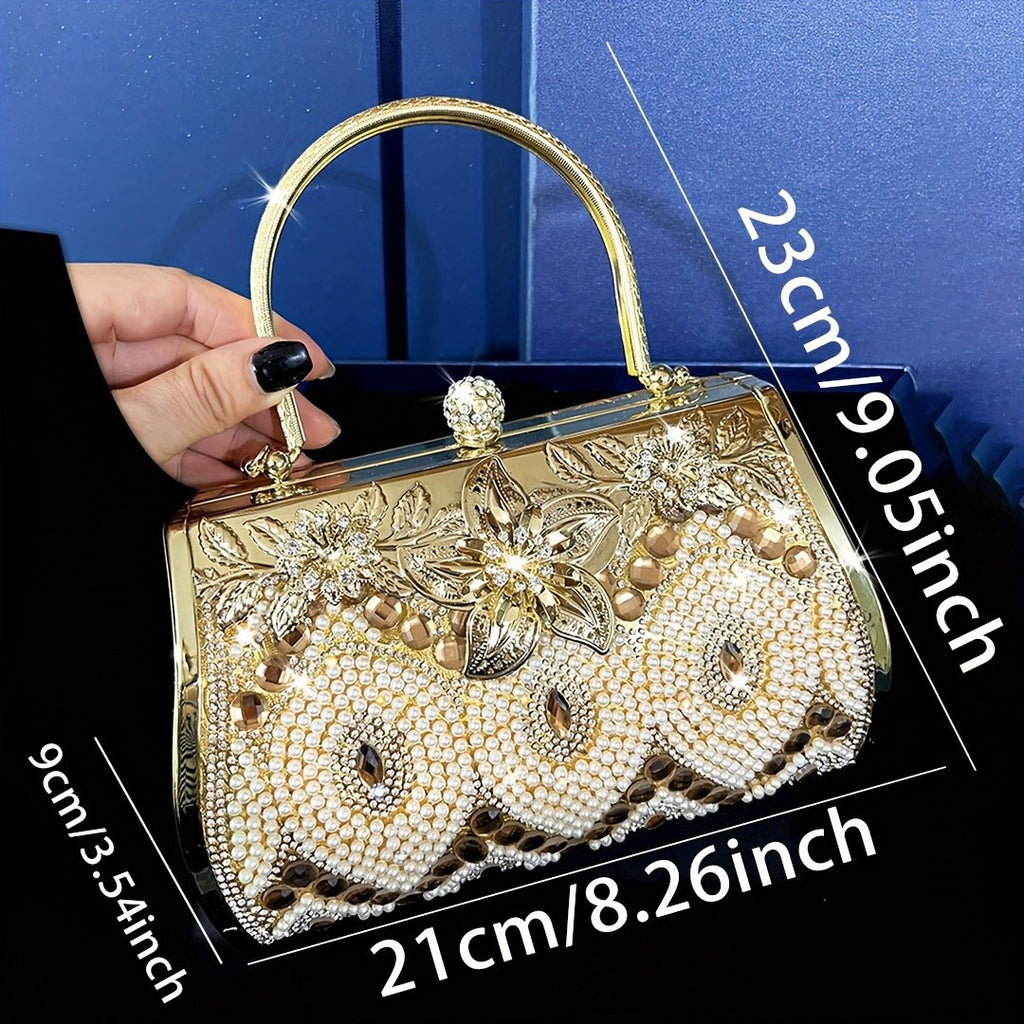 Elegant Rhinestone Evening Clutch
