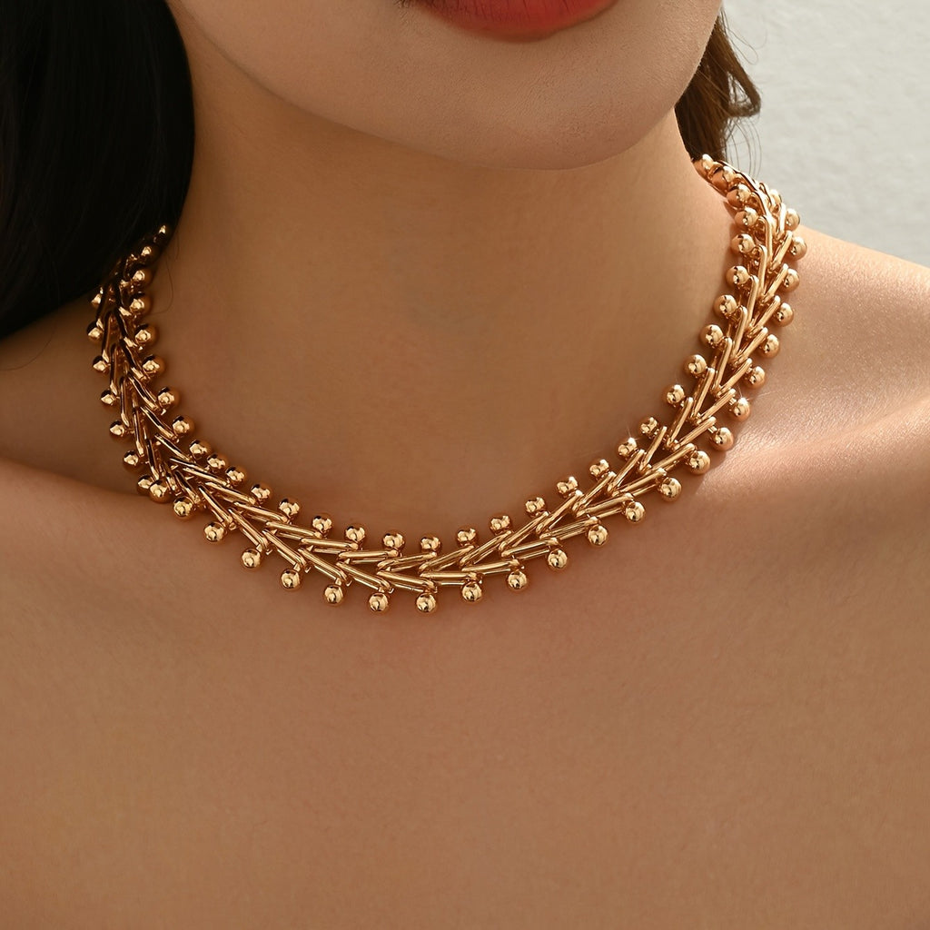 14k Elegant Wheat Necklace