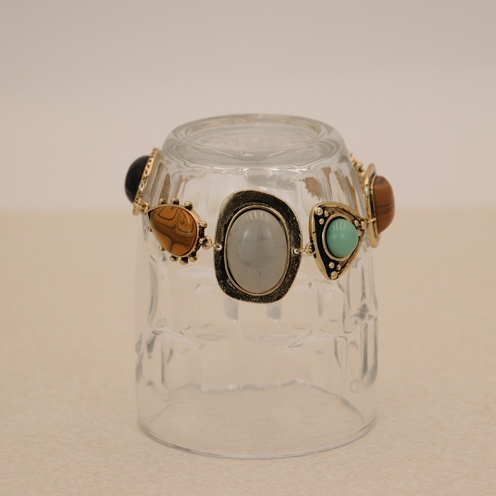Vintage Boho Stone Bracelet