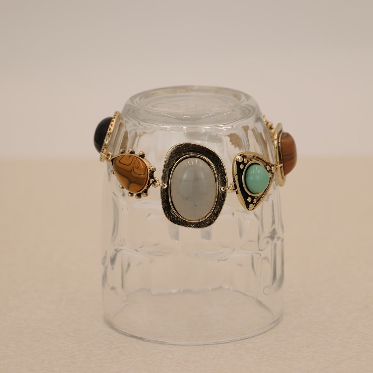 Vintage Boho Stone Bracelet
