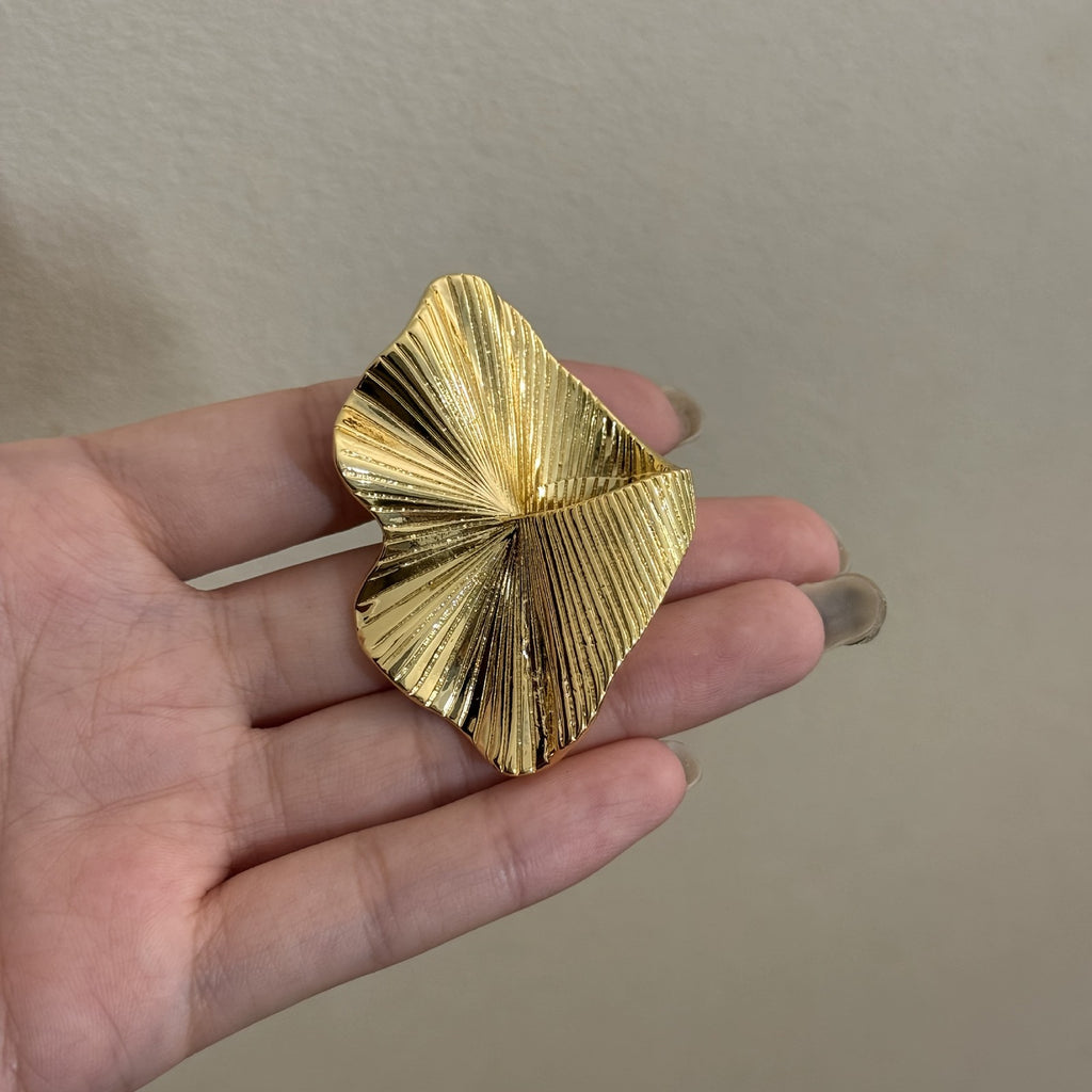Vintage Ginkgo Leaf Ring