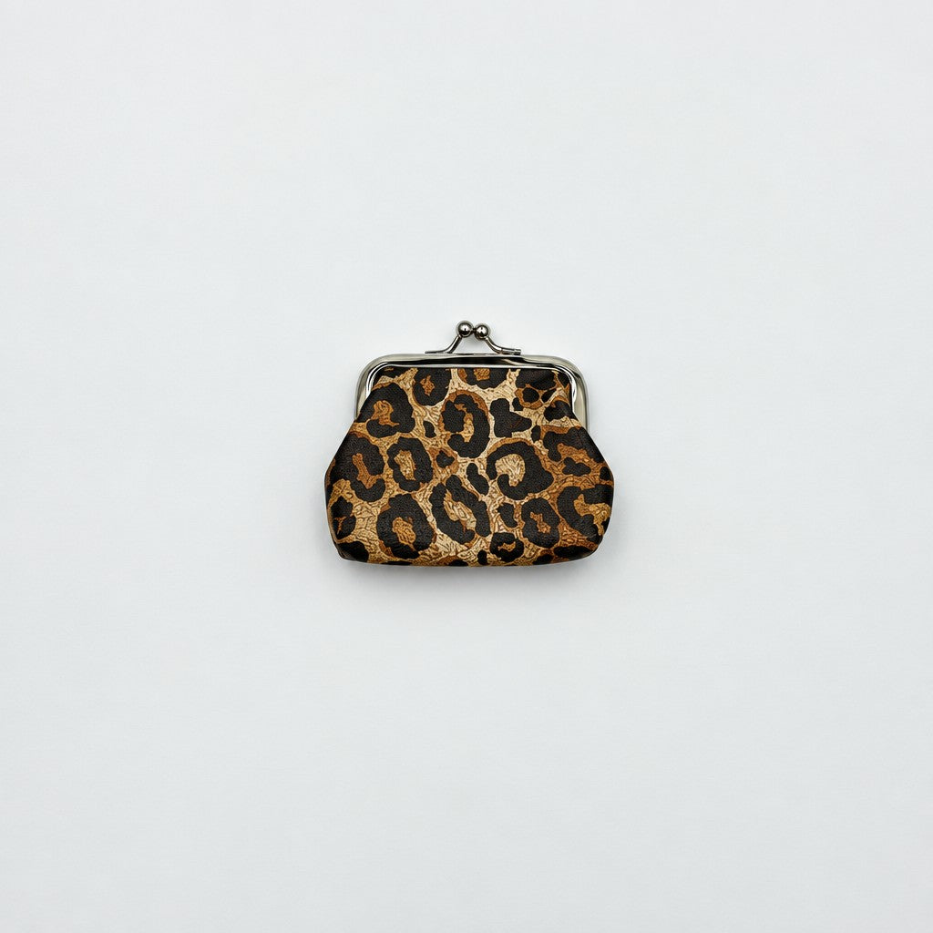 Leopard Print Coin Purse