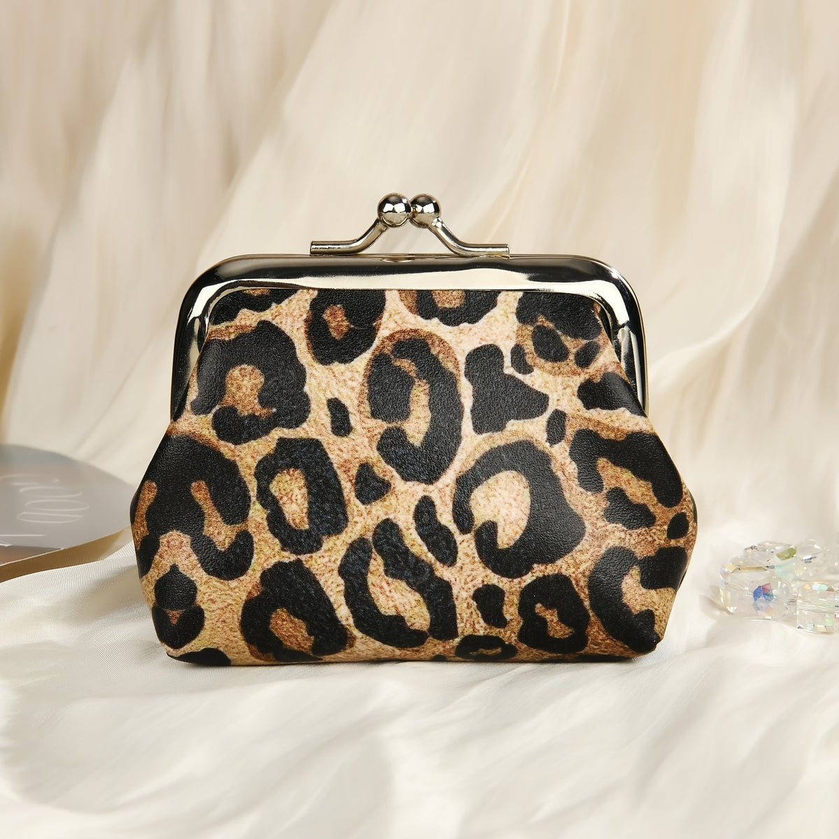 Leopard Print Coin Purse
