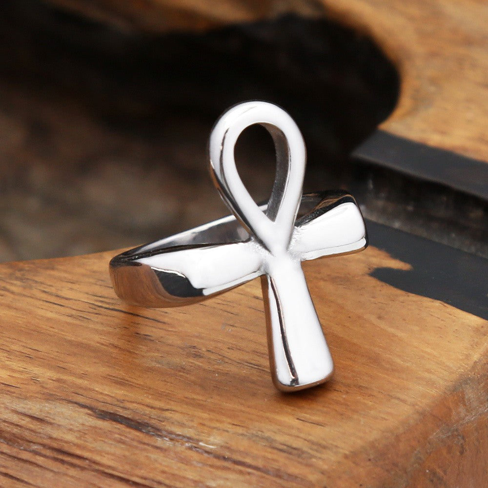 Minimal Ankh Cross Ring