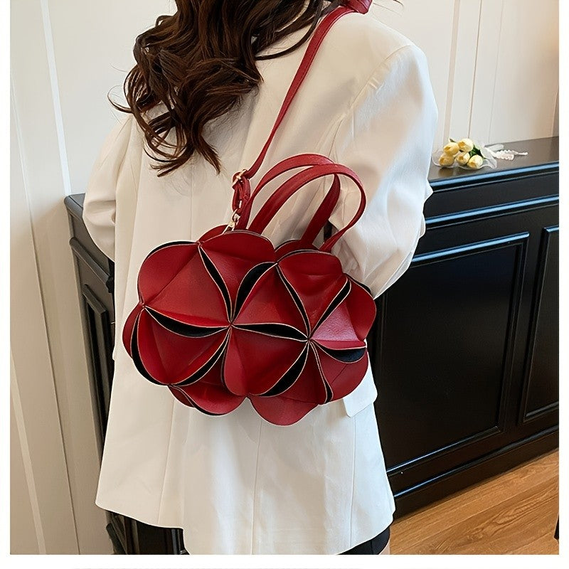 Elegant Floral Petal Tote