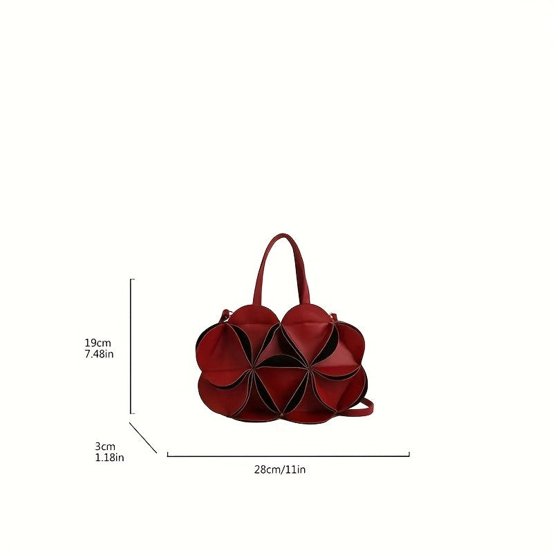 Elegant Floral Petal Tote