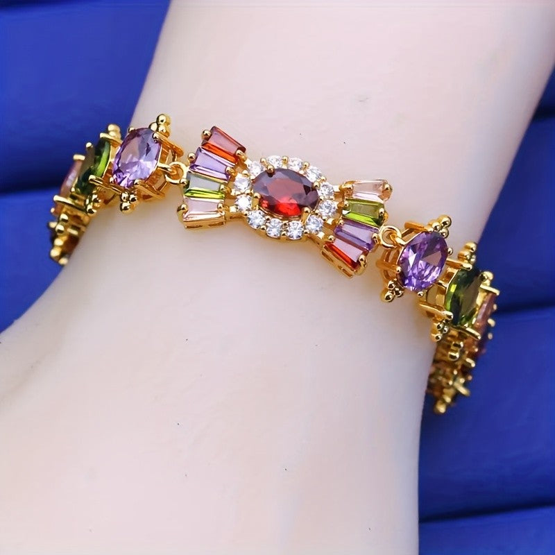 18k Boho Floral Jewelry Set