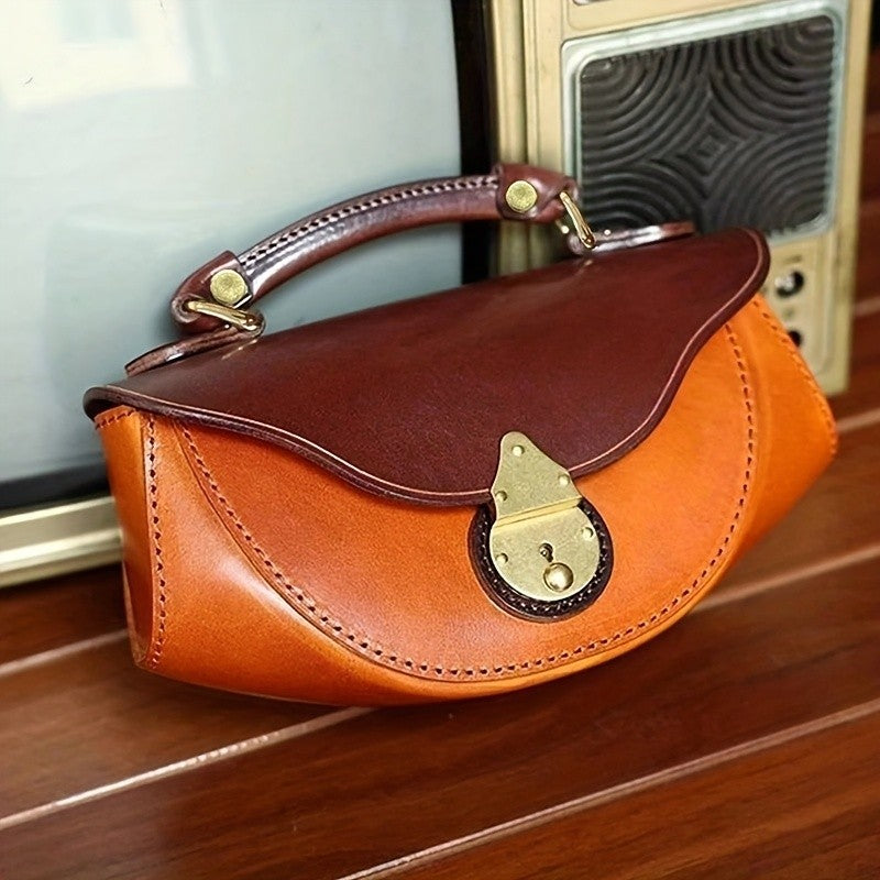 Elegant Genuine Leather Handbag