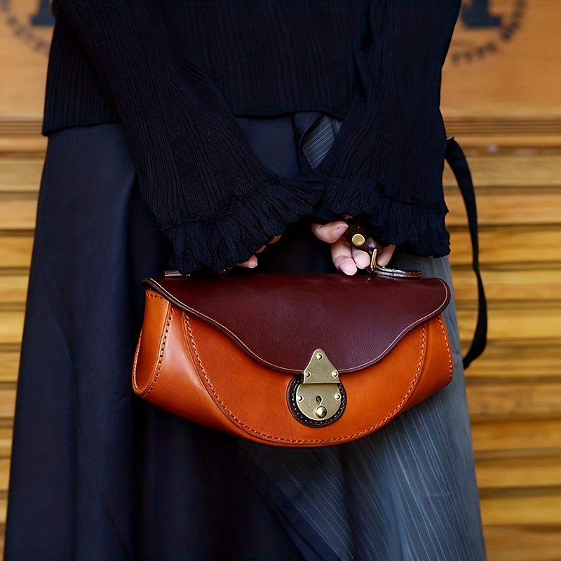 Elegant Genuine Leather Handbag